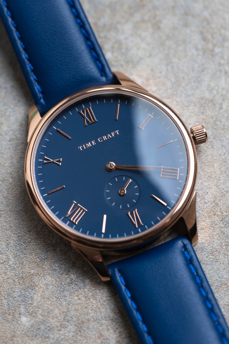 Kit d'horlogerie à quartz TIMECRAFT Bleu