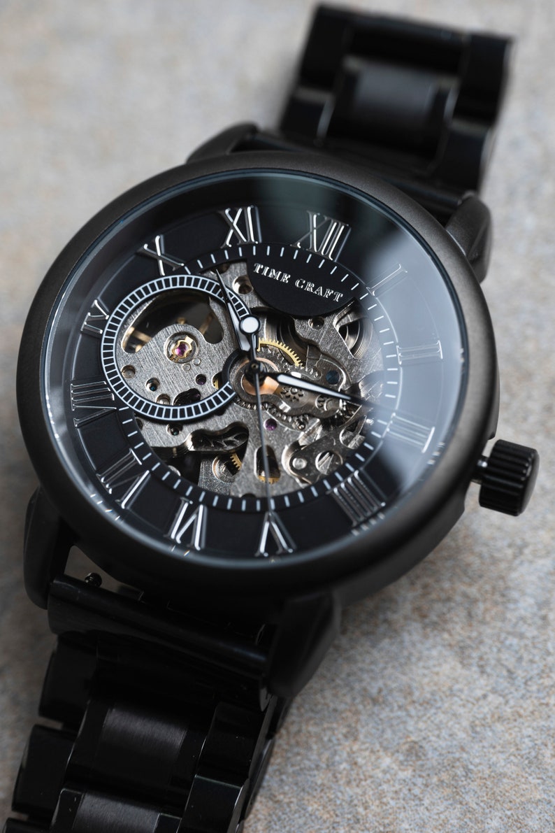 Mechanical Watchmaking Kit TIMECRAFT Black