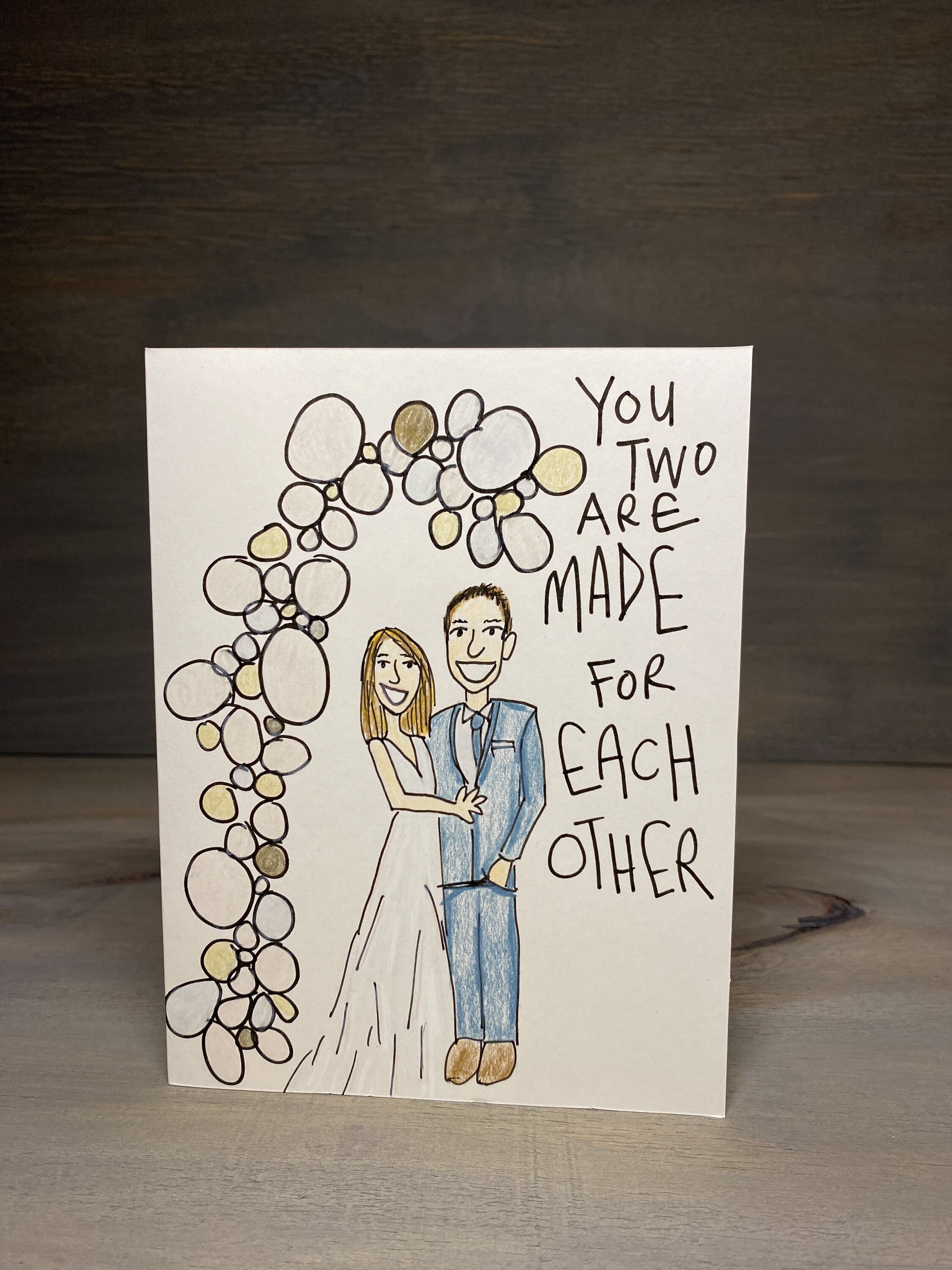 Wedding Card for Newlyweds | Etsy