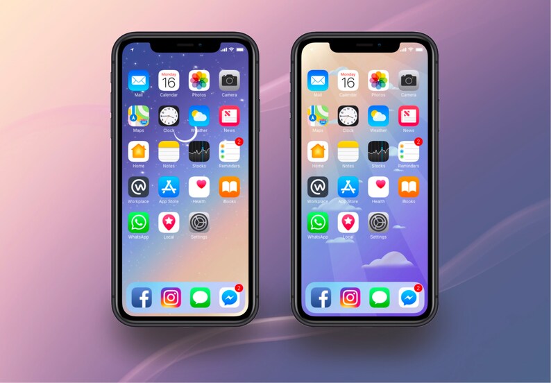 IPhone Sky Wallpaper Starry Night Sky Phone Wallpaper Minimalist Design