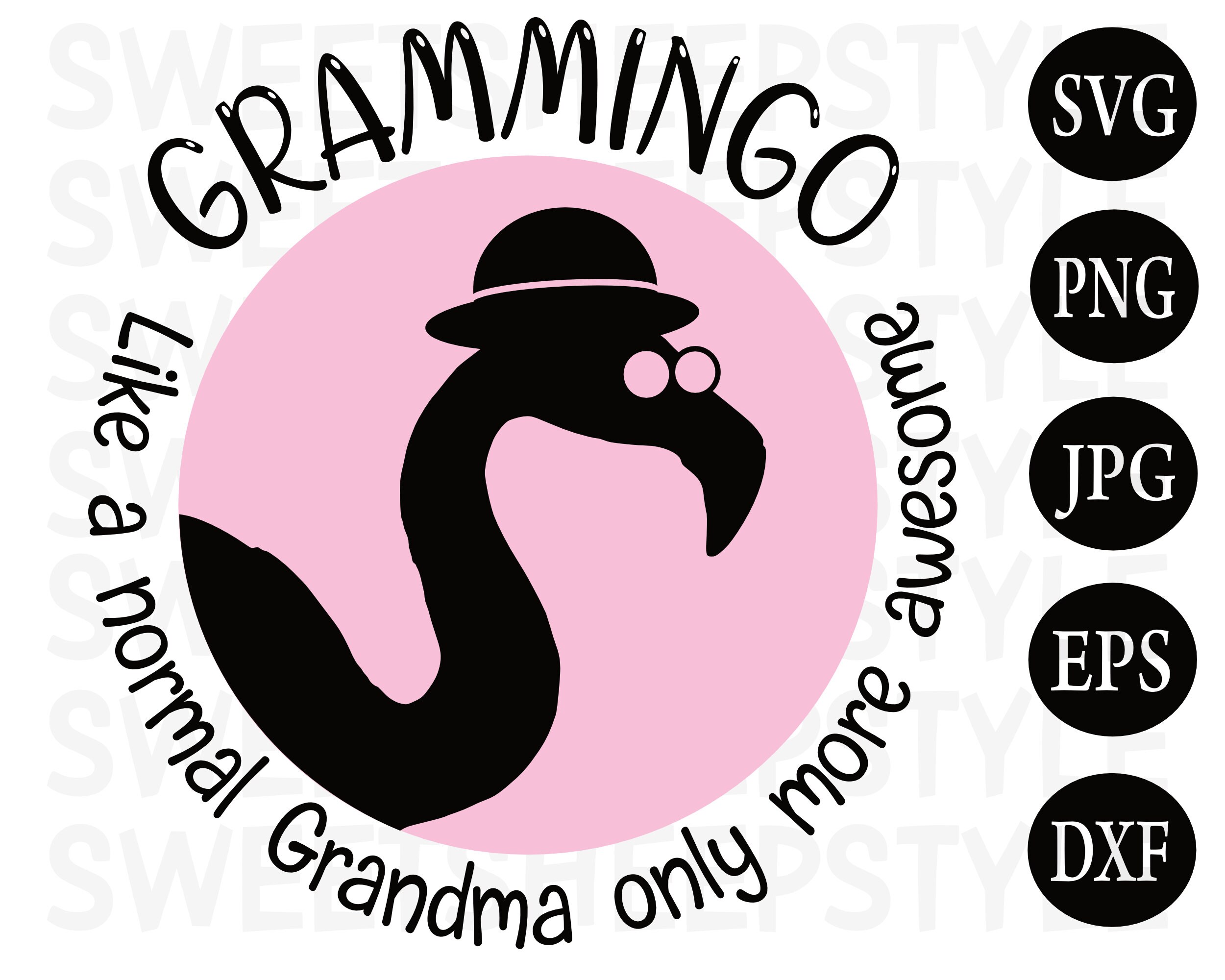 Dabbing Flamingo Shirt Grandmamingo Like A Nomal Grandma Dabbing Flamingo Shirt Grandmamingo Like A Nomal Grandma