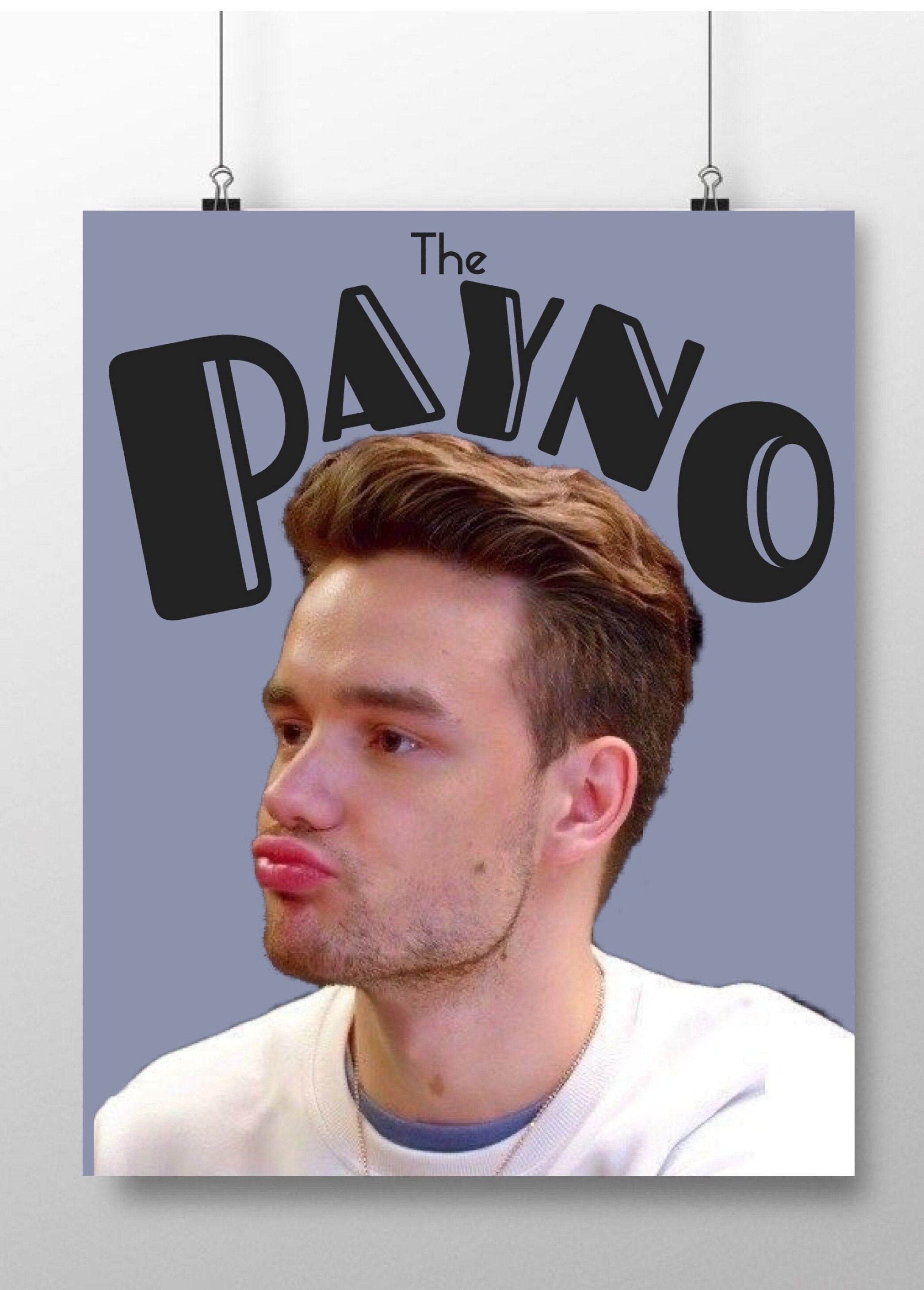 Buy Liam Payne Inspired Laminated Poster 8 by 11 Inches. Online in India Etsy
