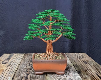 Intricate Copper Bonsai: Nature Meets Craftsmanship