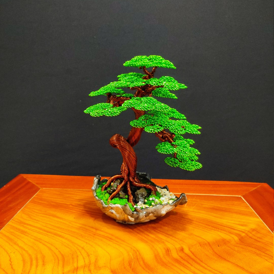 Wire Bonsai Tree Special Original Gift for Home Decor Etsy