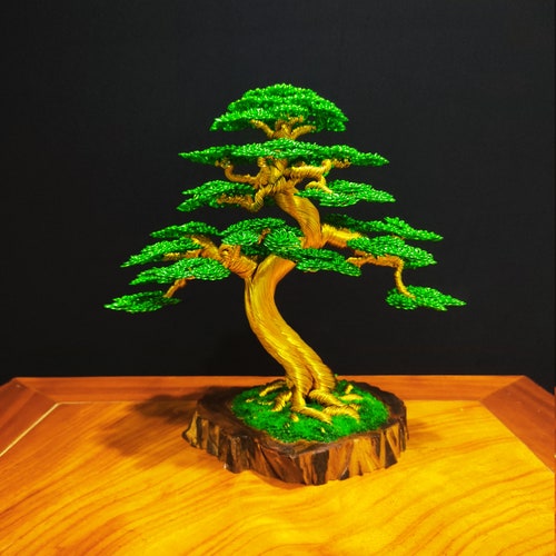 Forever Twisted Wire Bonsai Tree Sculpture Modern Art Etsy