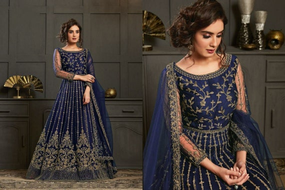 Net party top wear suits