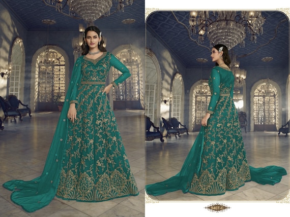 Kajal Style Colorbar vol 5 Rayon Anarkali long gown wholesale Price |  Catalog Fashion Mart