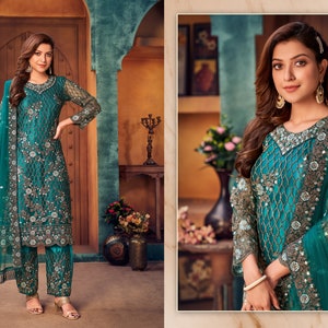 Buy Dabka Work Suit Online In India Etsy India