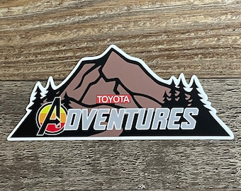 Toyota Adventures avengers style