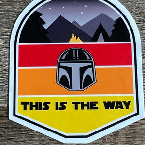 Camping this is the way Toyota colors sticker decal for 4runner, Tacoma, Tundra, Land Cruiser, FJ Cruiser