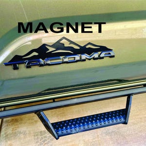 3rd and 4th Gen Tacoma Mountain Scene Magnet Set - Retro Truck Accessory