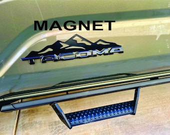 3rd and 4th Gen Tacoma Mountain Scene Magnet Set - Retro Truck Accessory