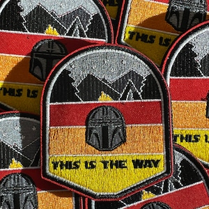Toyota Retro Patch  Camping patch hook backing