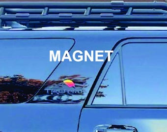 Fifth Gen TRD Pro Toyota Magnet Set: Mountain Scene Truck Graphics