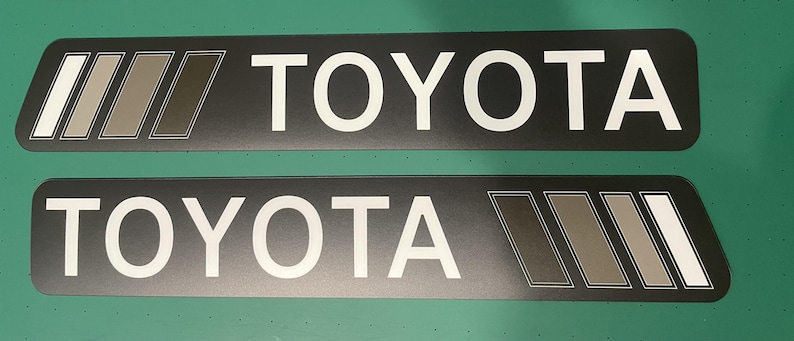 Fifth Gen 4Runner Retro Stripes Magnet Set image 4