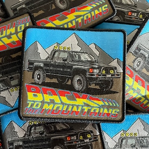 Woven Toyota patch 4x4 Toyota pickup truck