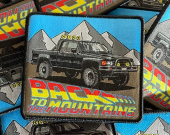 Woven Toyota patch 4x4 Toyota pickup truck