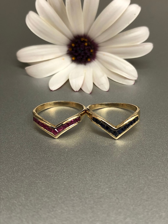Square 2024 wishbone ring