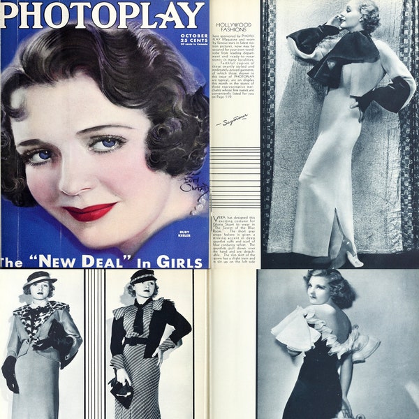 Photoplay magazines world photography, movie fan Magazine Collection 1916-1940, 200 Issues, PDFs