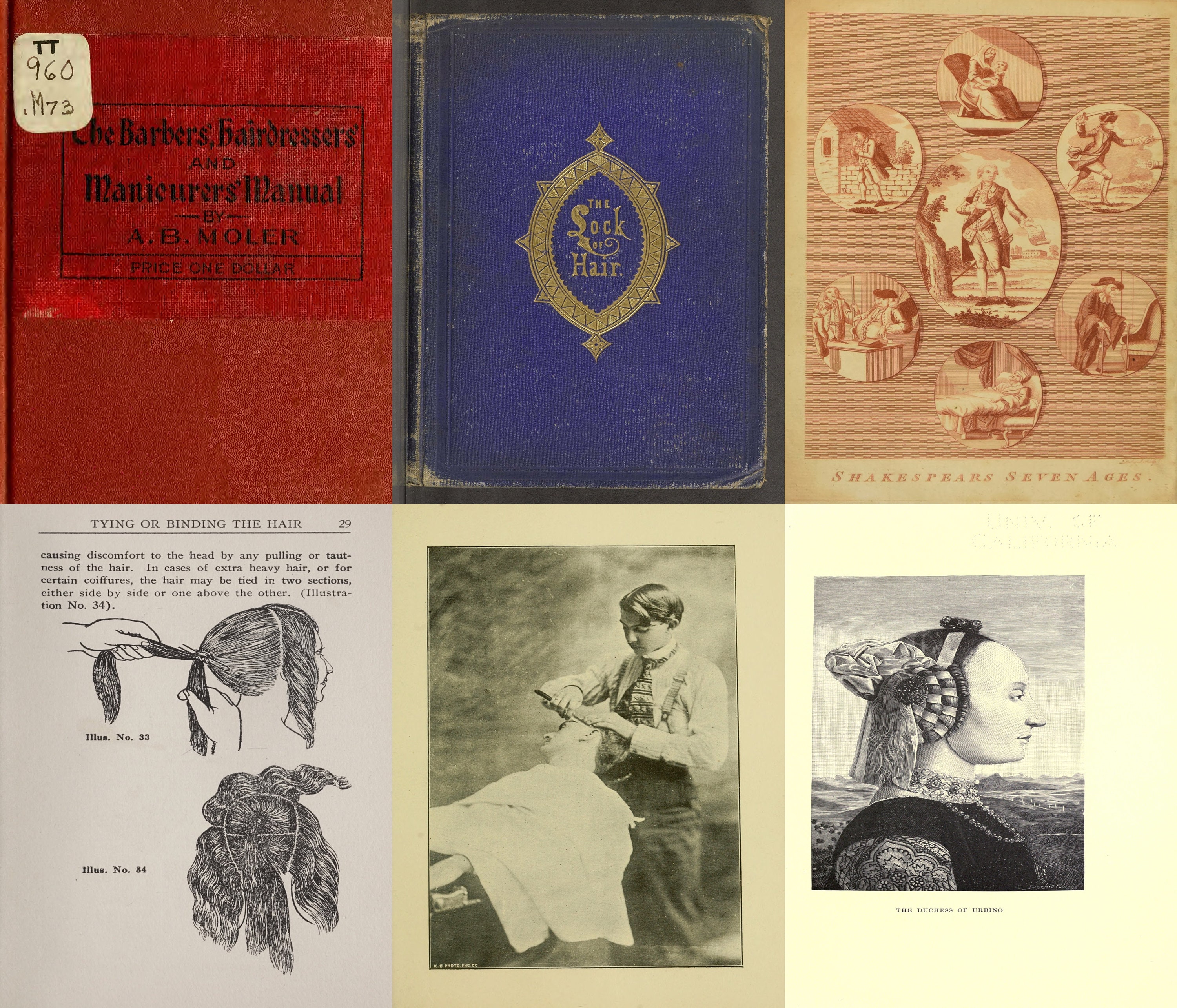 Hairdressing Vintage Books Collection 14 PDF Ebooks Dressing Hair