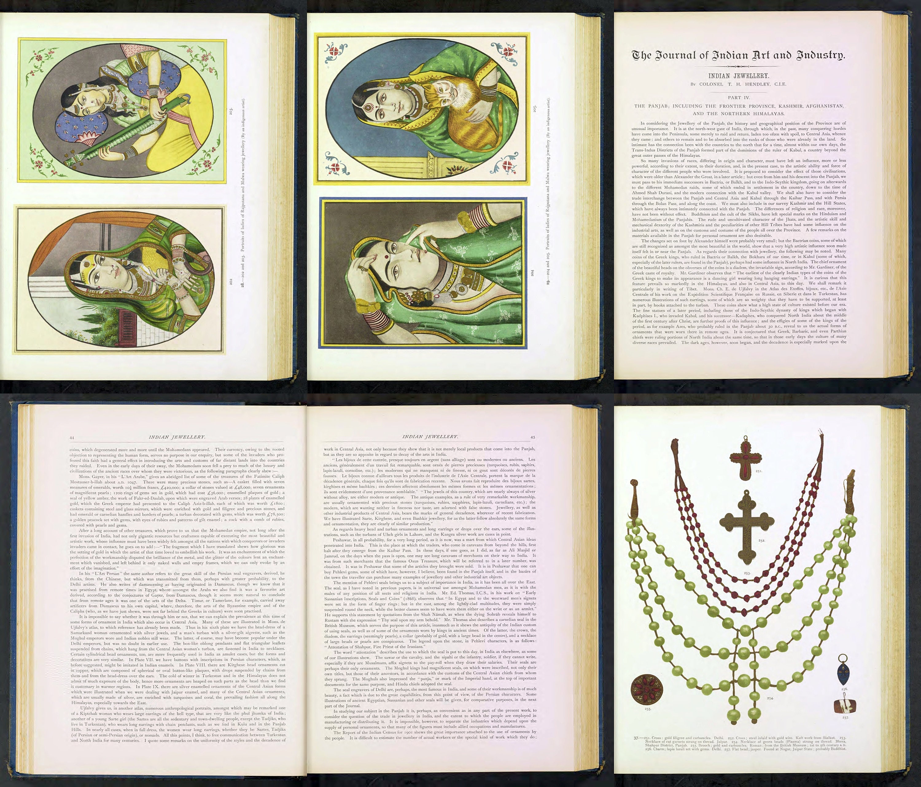 Vintage Indian Jewelry Ebook: 1909 Illustrated Guide (PDF) - Etsy