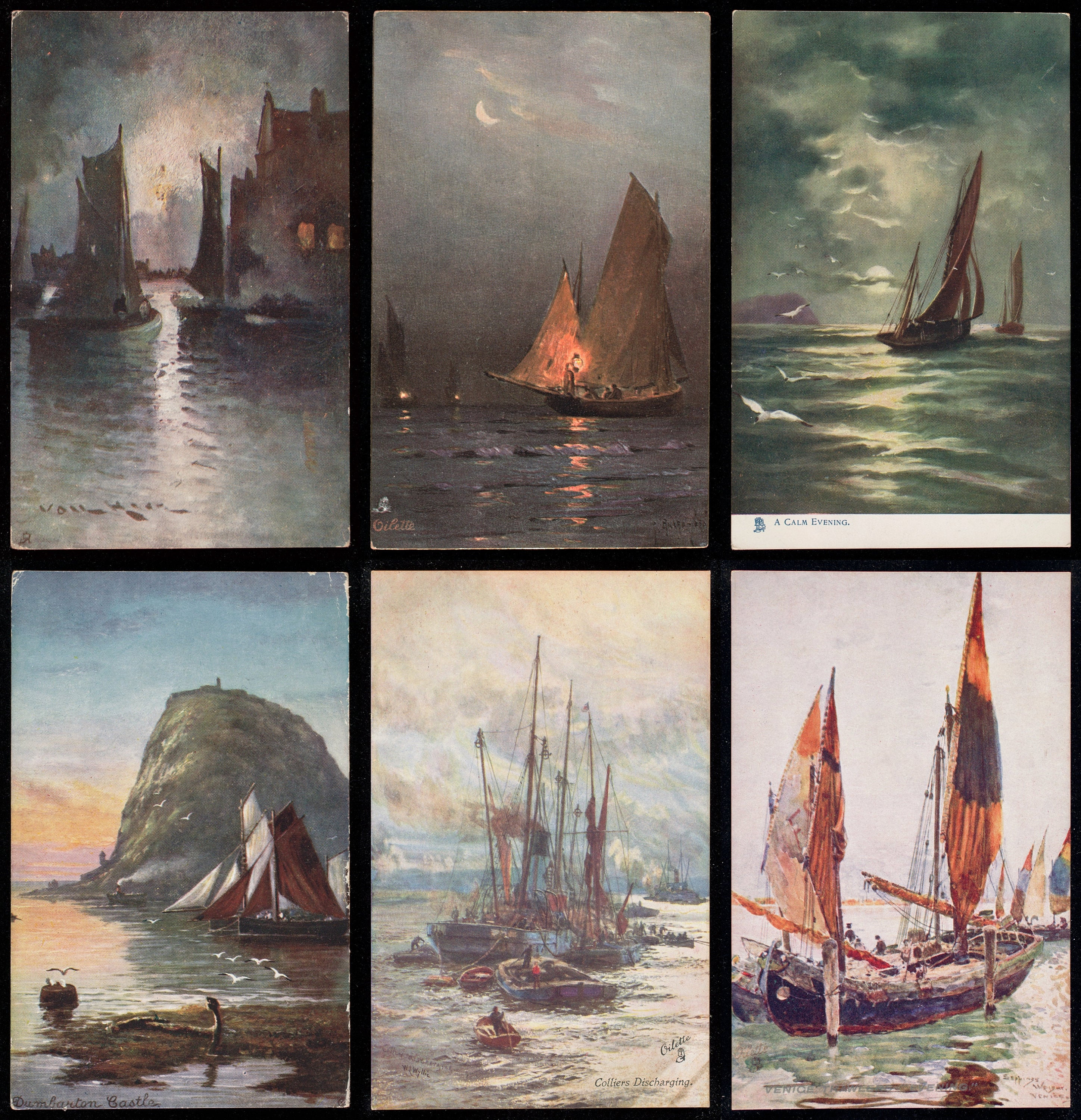 Vintage Ship postcards - 200 images of vintage ships and postcard descriptions, jpg format.