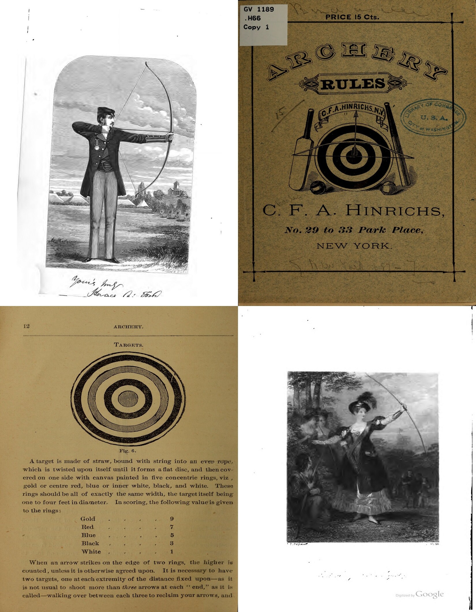 Vintage archery books guides hunting bows arrows long Etsy.de