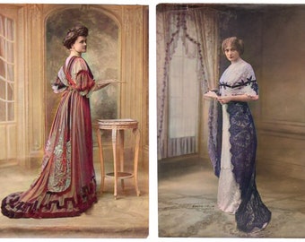 Vintage French Fashion 1895-1915 Collection - 480+ Hi Res
