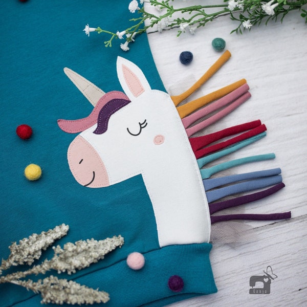 Application "Unicorn Magic" with different variants & detailed instructions Unicorn Appli