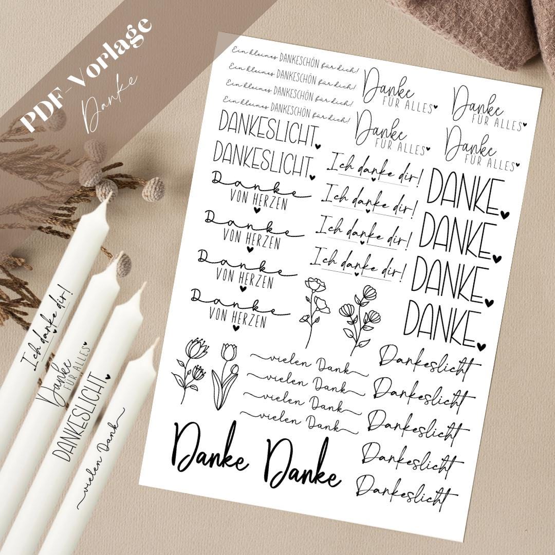 Dankeskarten Set – Einzigartige Designs Für Geschenk Oder Persönliche Grüße