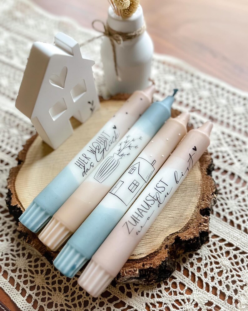 Home PDF Template Candle Tattoo Candlesticker Candles Home House Luck ...