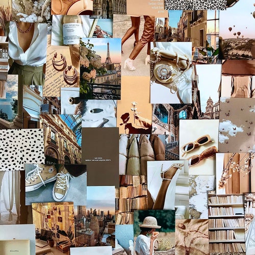 50pc Indie Aesthetic Glossy Photos Wall Collage Kit Photo - Etsy