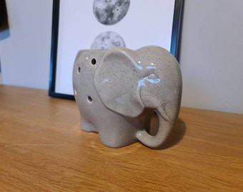 Grey Elephant wax burner, oil burner, sample box, gift box, birthday gift, Christmas gift, secret santa, gift for her, gift for him.