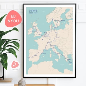 Polarsteps, AllTrails,Garmin Karte, Reiseerinnerungsstrecke, personalisierte Abenteuerkarte, Familienausflug, Roadtrip, Jubiläumsgeschenk, Flugzeugreise