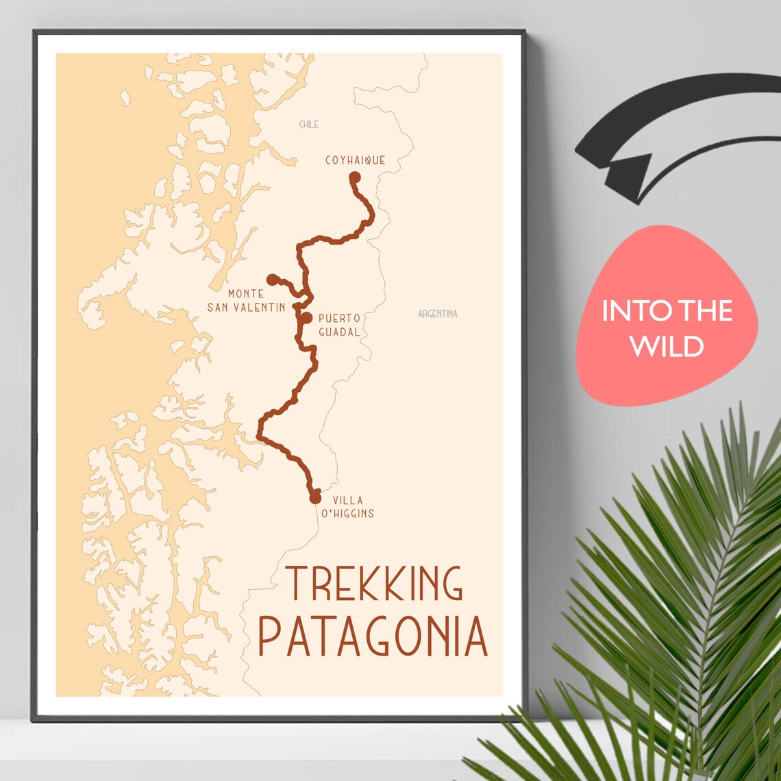 Travel Memory Map Personalize Map Route Custom Travel - Etsy