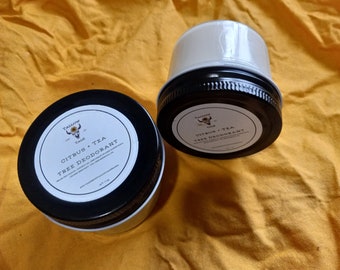 Citrus + Tea Tree Tallow Deodorant