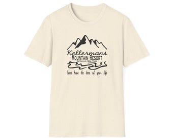 Camiseta gráfica de Kellerman's Mountain Resort / Camiseta de película de los 80 / Camiseta de película clásica