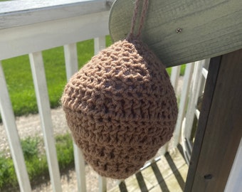 Crochet wasp/hornet nest, keep bees away, wasp keep way