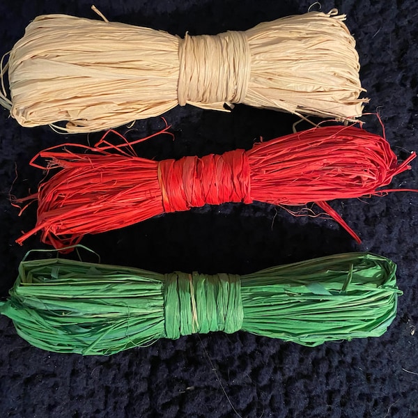Raffia Ribbon Etsy