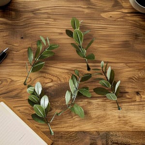 100 Stück / Los Mini künstlicher Eukalyptus-Einzelstamm, künstlicher Eukalyptus-Hochzeitsstrauß, Eukalyptus-Blumenstraußarrangement, Greenery-Stiel