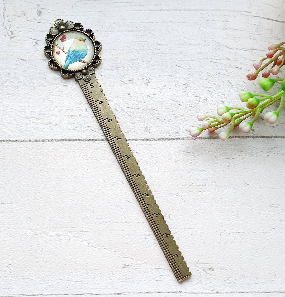 Metal Retro Metal Ruler Needlework Ruler Multi Functional Etsy