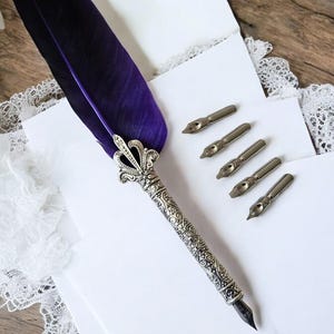 Rustikales Shabby Chic Kalligraphie Stifte Set