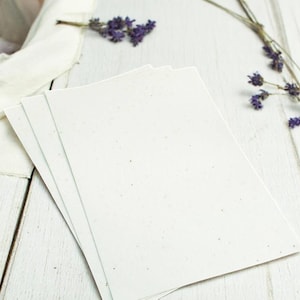 25 pieces Basil Seed A4 Size Paper, Seed Paper, Seed Embedded Paper, plantable Paper, Germination Paper, - Ideal for Wedding Invites