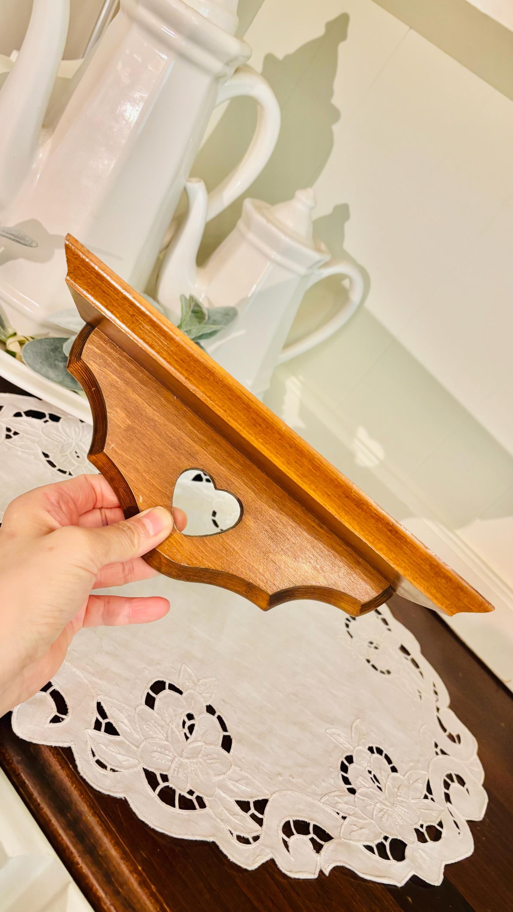 Heart Cut Out Shelf - Etsy