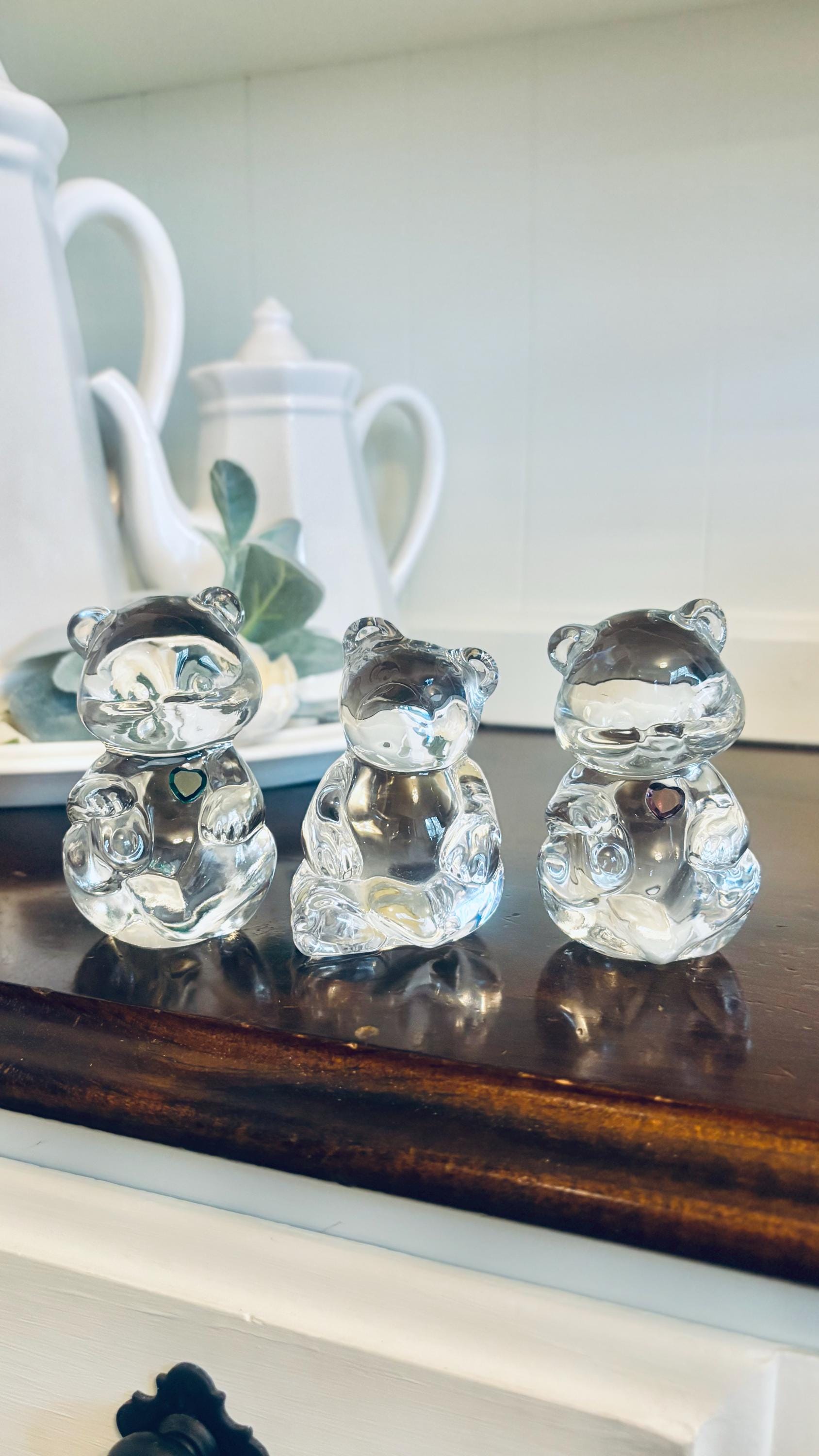 Fenton Green Bear - Etsy