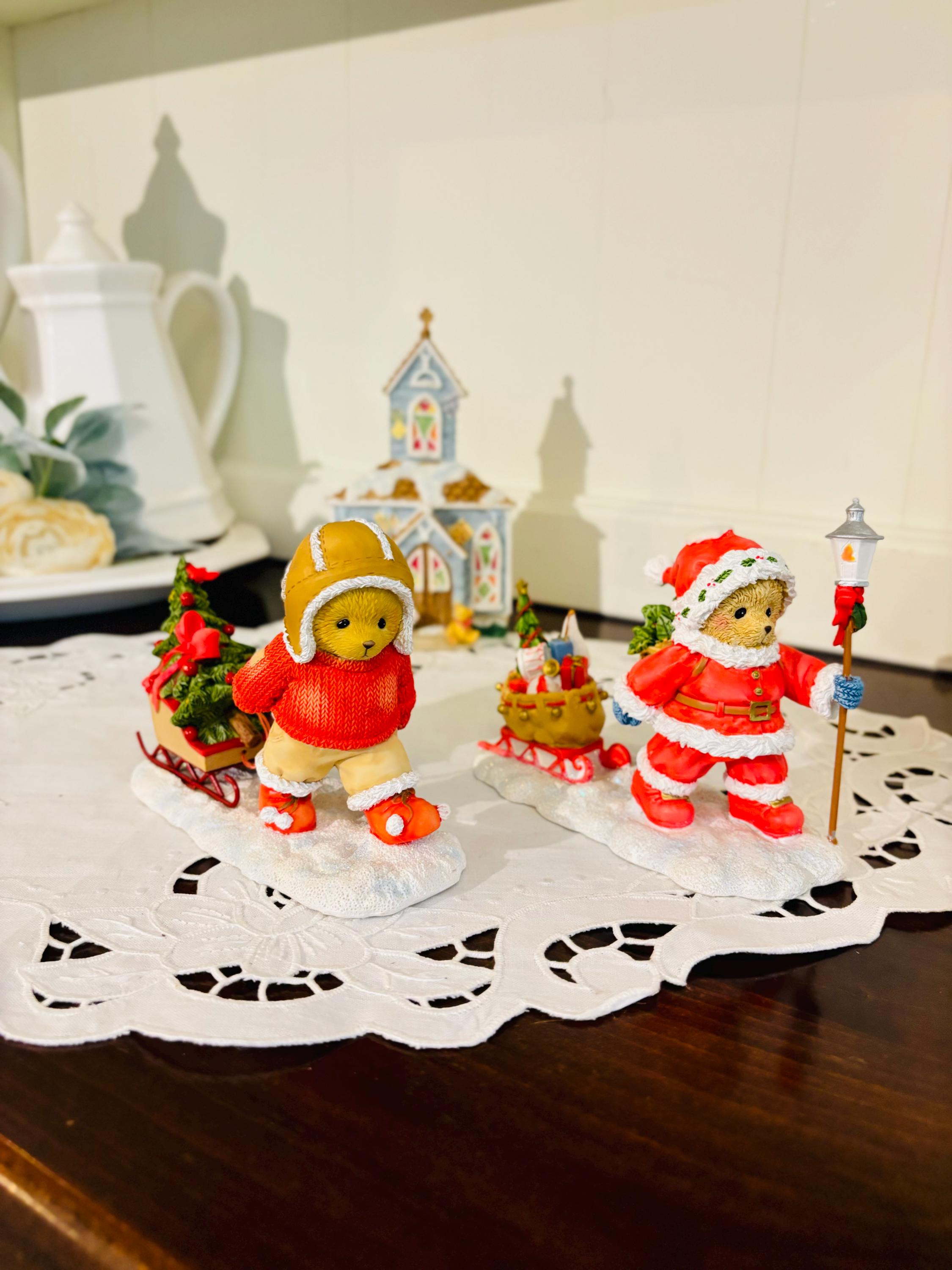 Cherished Teddy Christmas - Etsy