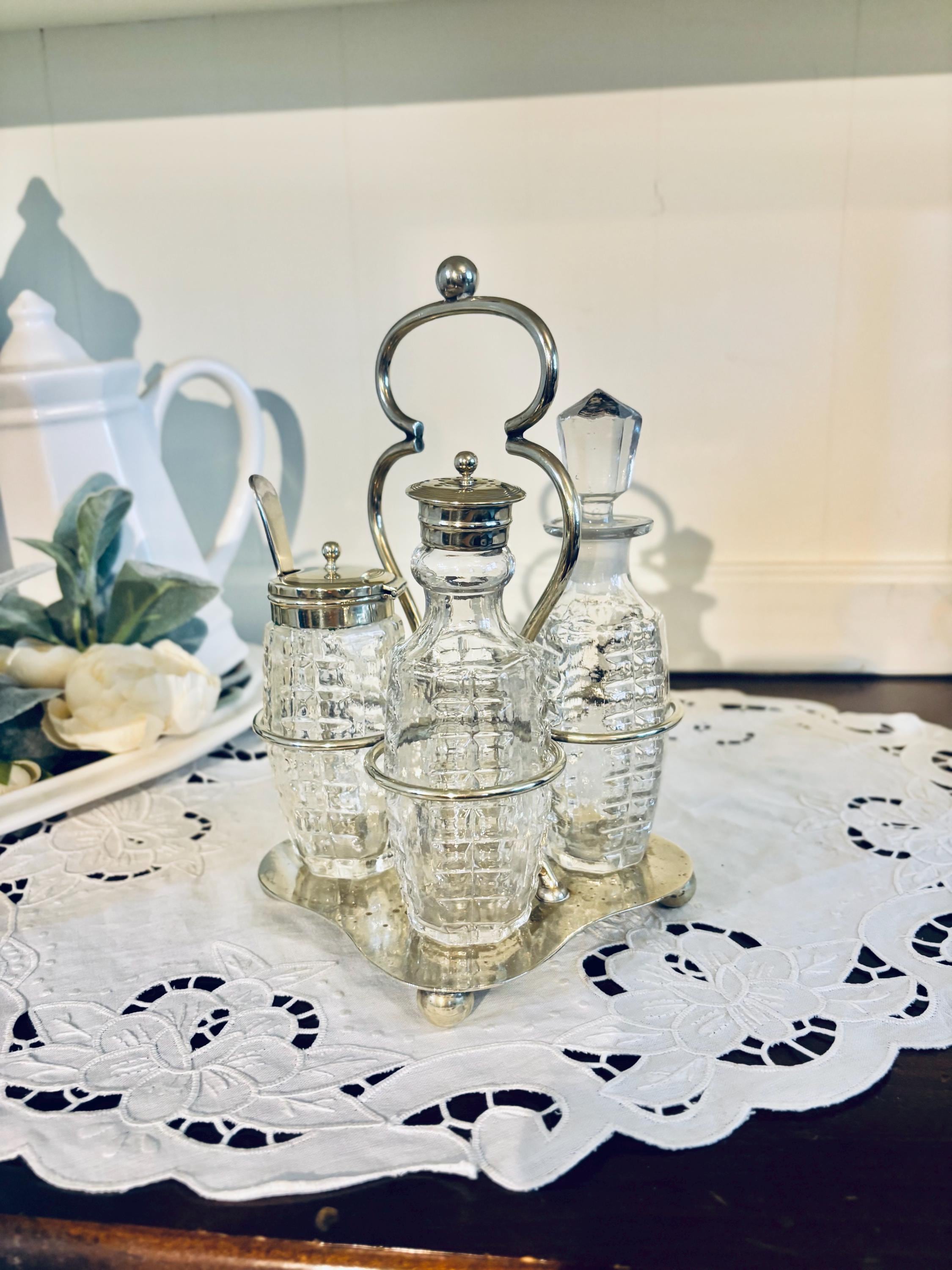Victorian Condiment Set - Etsy