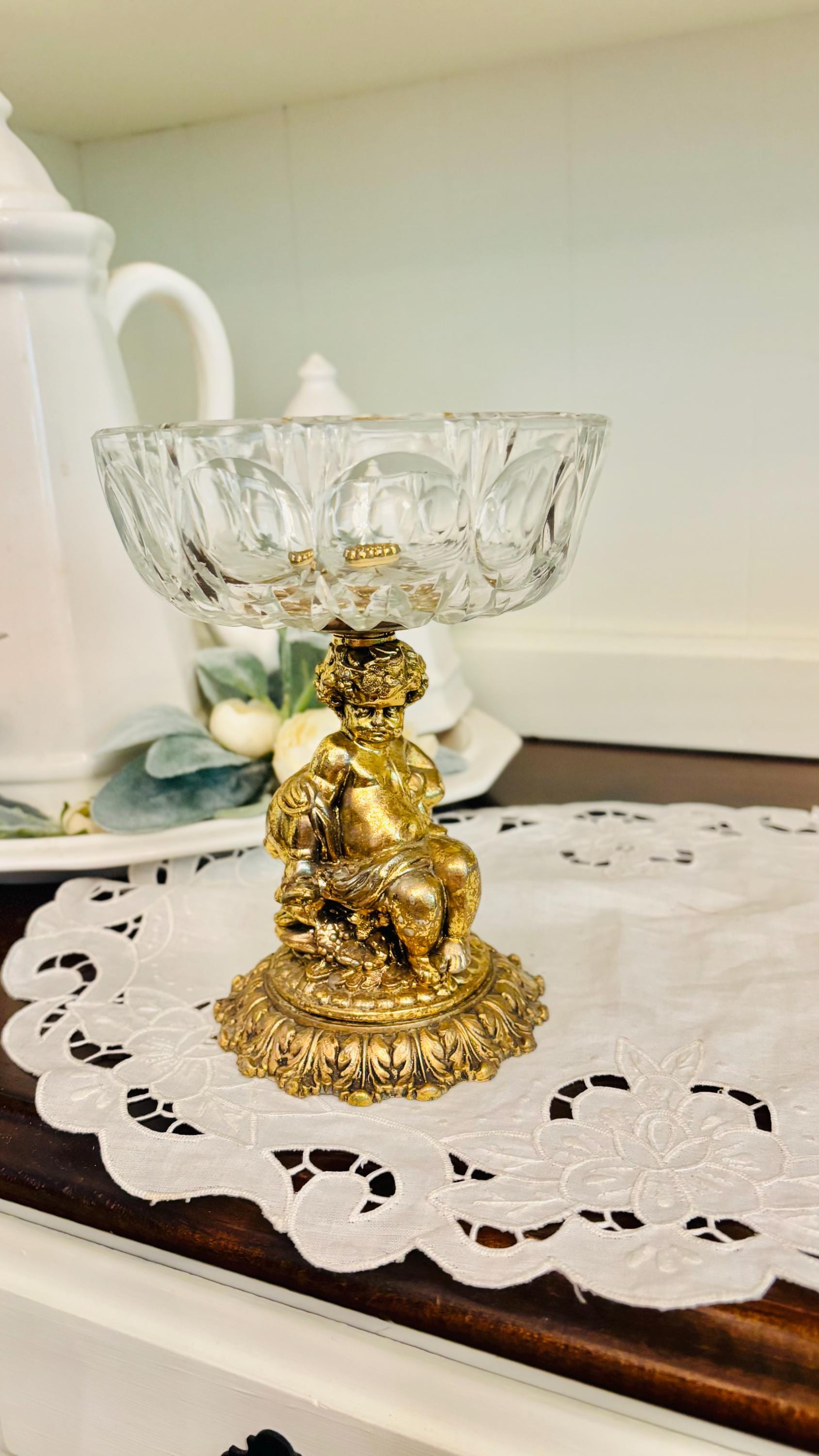 Glass Angel Bowls - Etsy