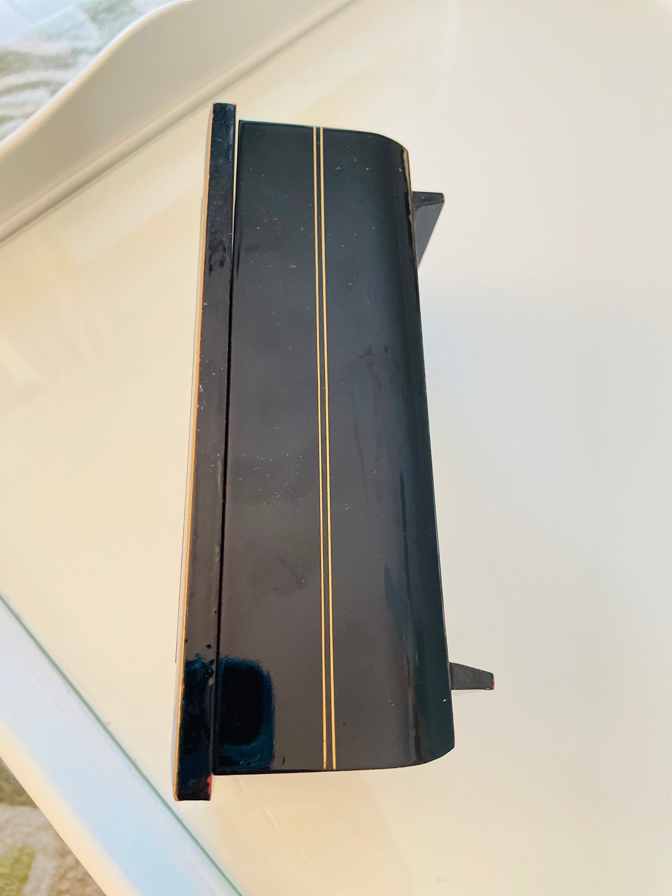 Vintage WESTLAND CO lacquered JEWELRY Music Box Plays Swan Etsy