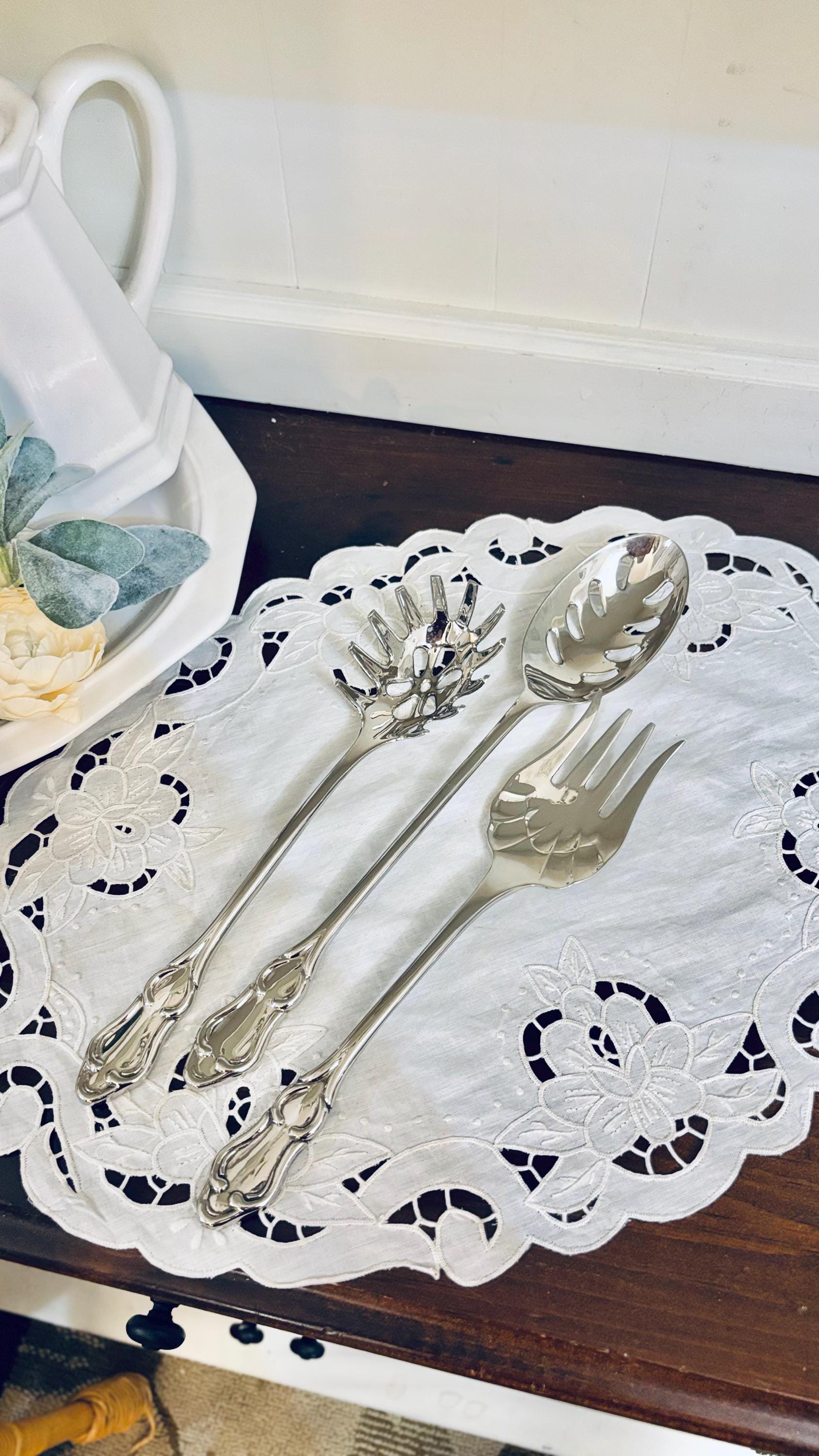 Vintage Spaghetti Plate Set - Etsy